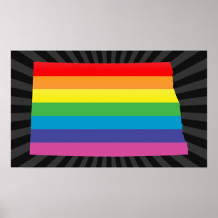 noord dakota pride . poster