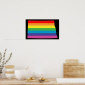 noord dakota pride . poster (Keuken)