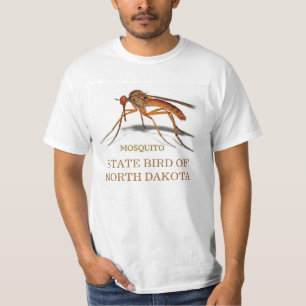 NOORD-DAKOTA STATE BIRD: DE MOSQUITO T-SHIRT