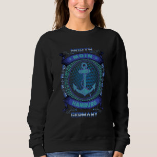 Noord-Duitsland  Moin Hamburg Ornament Ontwerp Trui