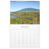 Noord-eiland Nieuw-Zeeland 2025 Kalender (Jan 2026)