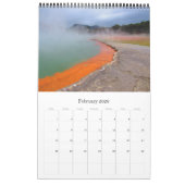 Noord-eiland Nieuw-Zeeland 2025 Kalender (Feb 2026)