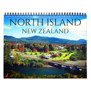 Noord-eiland NZ 2025 Kalender
