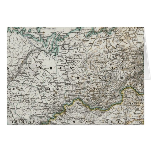 Noord- en Centraal-Azië (Voorkant Horizontaal)