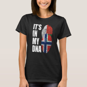 Noord- en Malagassische Mix DNA-werfvlag T-shirt