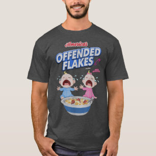 Noord- en Zuid-Amerika met aangeboren schilfers Fu T-shirt