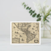 Noord- en Zuid-Amerika - Panoramische Kaart (Staand voorkant)