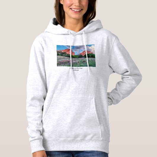 Noord- en Zuid-Gateway-rotentuin van goden Hoodie (Voorkant)