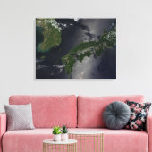 Noord- en Zuid-Korea, Canvas Afdruk (Insitu (Woonkamer))