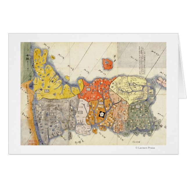 Noord- en Zuid-Korea Panorama (Voorkant Horizontaal)