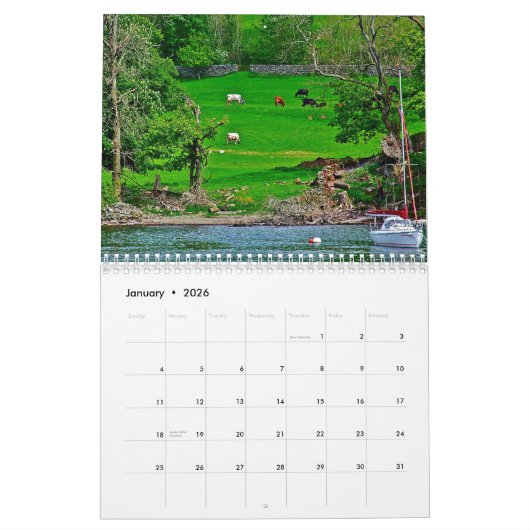 Noord-Engels landrooster 2013 Kalender (Jan 2026)