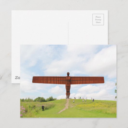 Noord-engeltje Briefkaart (Voorkant / Achterkant)