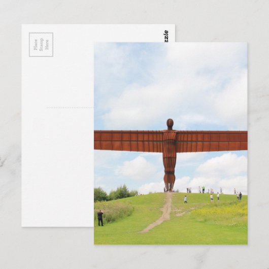 Noord-engeltje Briefkaart (Voorkant / Achterkant)