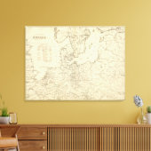 Noord-Europa Canvas Afdruk (Insitu (Woonkamer))