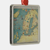 Noord-Europa Metalen Ornament (Rechts)