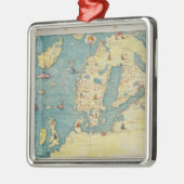 Noord-Europa Metalen Ornament (Links)