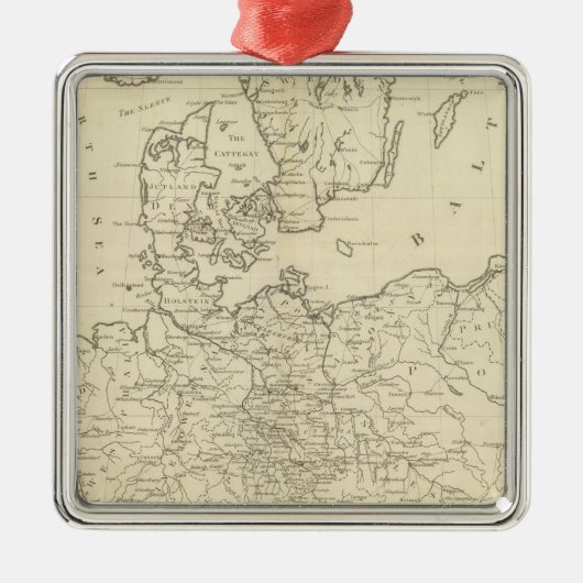 Noord-Europa Metalen Ornament (Voorkant)