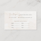 Noord geïnkt | Niet bewerkbare Sjabloon Visitekaartje (Achterkant)