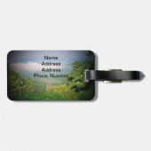 Noord-Georgische bergen, Verenigde Staten Bagagelabel (Achterkant horizontaal)