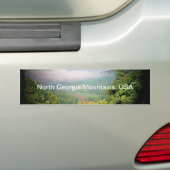 Noord-Georgische bergen, Verenigde Staten Bumpersticker (Op auto)