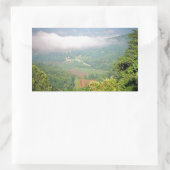 Noord-Georgische bergen, Verenigde Staten Rechthoekige Sticker (Tas)