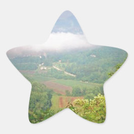 Noord-Georgische bergen, Verenigde Staten Ster Sticker