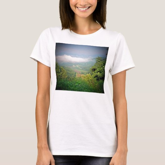 Noord-Georgische bergen, Verenigde Staten T-shirt (Voorkant)