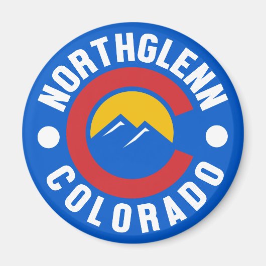 Noord-Glenn, Colorado Magneet (Voorkant)
