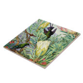 Noord - Honeybloemen en Honeysuckers Tegeltje (Zijkant)