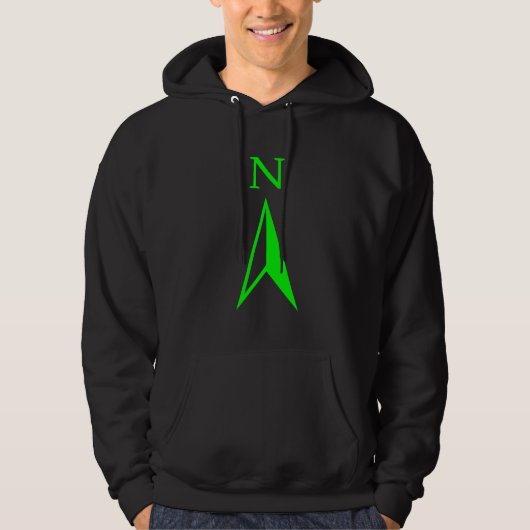 noord hoodie (Voorkant)