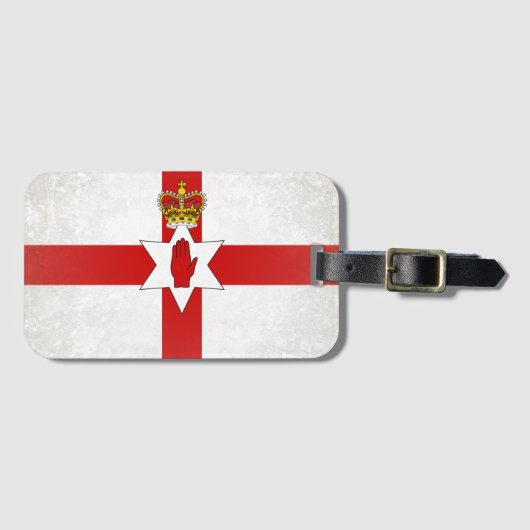 Noord-Ierland Bagagelabel (Voorkant (horizontaal))
