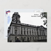 Noord-Ierland, Belfast City Hall, Belfast Briefkaart (Voorkant / Achterkant)