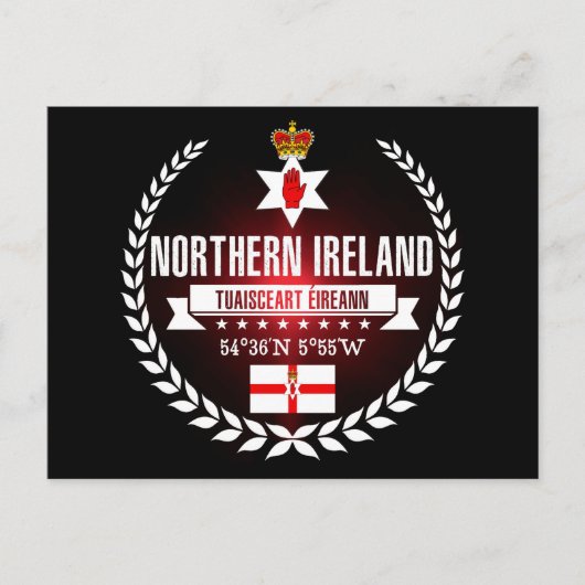 Noord-Ierland Briefkaart (Voorkant)
