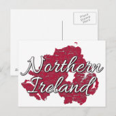 Noord-Ierland Briefkaart (Voorkant / Achterkant)