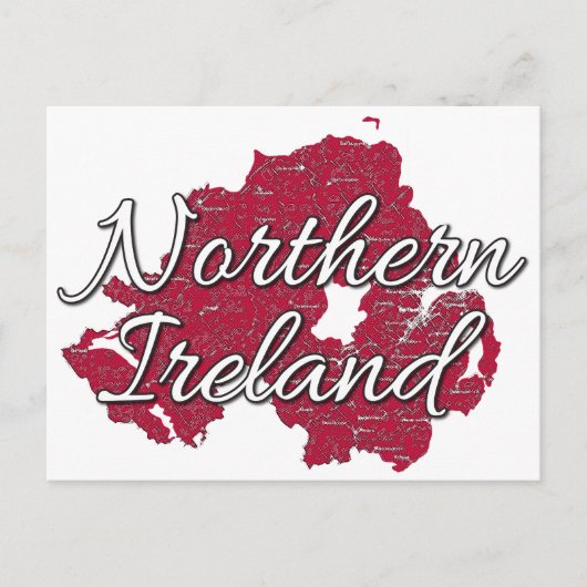 Noord-Ierland Briefkaart (Voorkant)