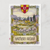 Noord-Ierland briefkaart van de Mourne-bergen (Voorkant)