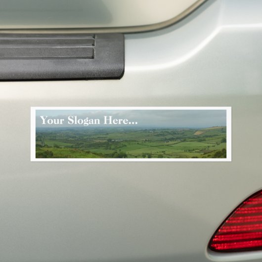 Noord-Ierland Bumpersticker (Op auto)