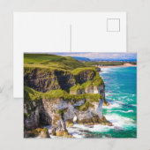 Noord-Ierland: Cliffs & Ocean Feestdagenkaart (Voorkant / Achterkant)