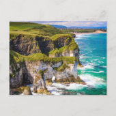 Noord-Ierland: Cliffs & Ocean Feestdagenkaart (Voorkant)