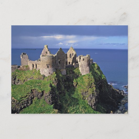 Noord-Ierland, County Antrim, Dunluce Briefkaart (Voorkant)