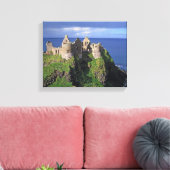 Noord-Ierland, County Antrim, Dunluce Canvas Afdruk (Insitu (Woonkamer))