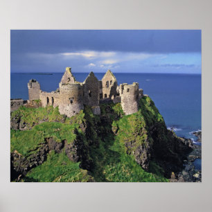 Noord-Ierland, County Antrim, Dunluce Poster