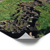 Noord-Ierland, County Antrim, Dunluce Poster (Hoek)