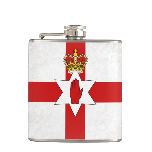 Noord-Ierland Heupfles (Voorkant)