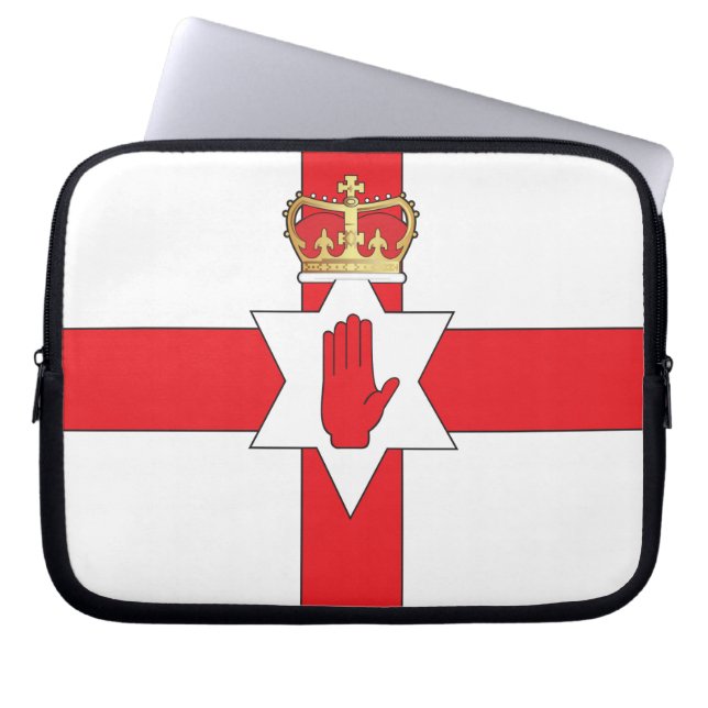Noord-Ierland Laptop Sleeve (Voorkant)