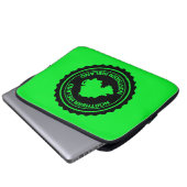 Noord-Ierland Laptop Sleeve (Voorkant onderkant)