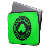 Noord-Ierland Laptop Sleeve (Voorkant Links)