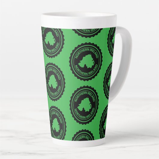 Noord-Ierland Latte Mok (Rechterhoek)