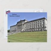 Noord-Ierland, Parlementsgebouwen, Belfast Briefkaart (Voorkant / Achterkant)
