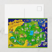 Noord-Ierland Pretkaart Briefkaart (Voorkant / Achterkant)